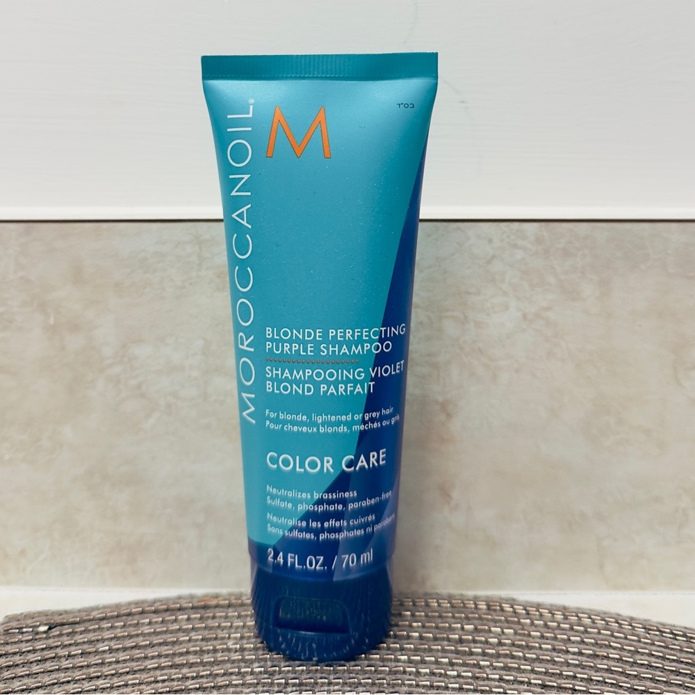 NEW Moroccanoil Blonde Perfecting Purple Shampoo 2.7oz